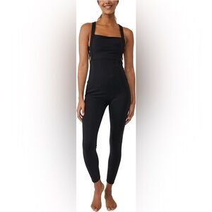 NEW Free People FP Movement My High One-Piece Bodysuit Black XS NWOT